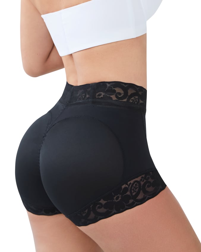 💓 Vente chaude ⇝ 💓 Women Lace Classic Daily Wear Body Shaper Butt Lifter Panty Slip lissant