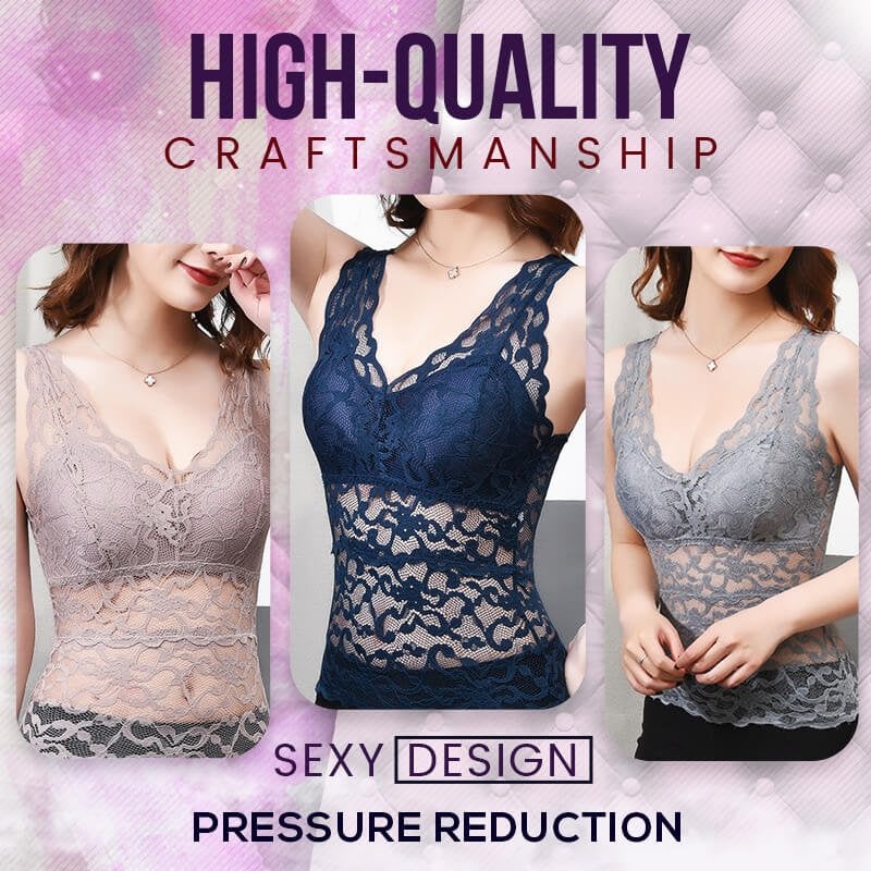 😍 Vente du dernier jour - Achetez-en 1 et obtenez-en 2 gratuitement 😍Soutien-gorge en dentelle 2 en 1 dos Beauty