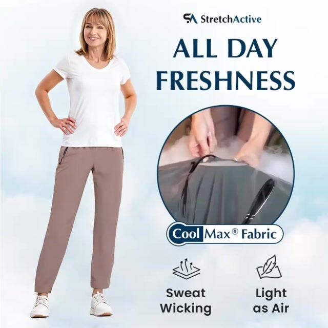 🔥Pantalon unisexe ultra extensible en soie glacée, confortable et décontracté
