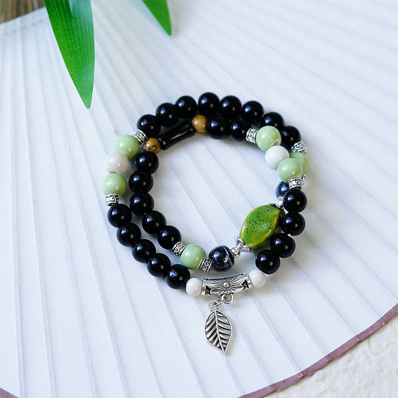 🔥Economisez jusqu'à [49%]!🤩 Bracelet vintage en perles de céramique