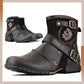 Meilleur cadeau - Bottes en cuir style cow-boy pour hommes