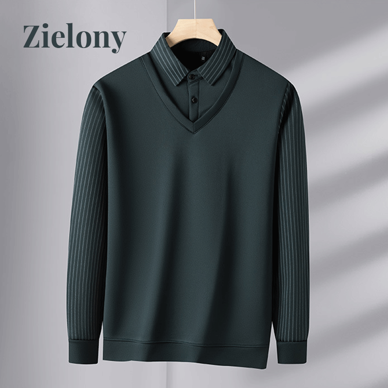 Chemise Chaude à Effet 2 Pièces pour Hommes