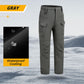 Pantalon de randonnée imperméable et rembourré pour l'hiver