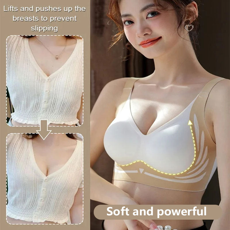 🔥Offre spéciale à durée limitée : achetez-en 1 et obtenez-en 2 offerts🎁Soutien-gorge Super Collect | Soutien-gorge push-up sans armatures👍Fini les seins tombants