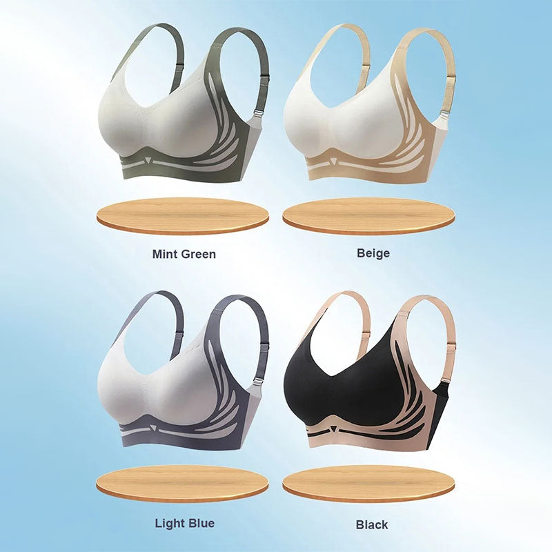 🔥Offre spéciale à durée limitée : achetez-en 1 et obtenez-en 2 offerts🎁Soutien-gorge Super Collect | Soutien-gorge push-up sans armatures👍Fini les seins tombants