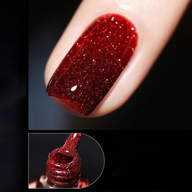 👍 2024 New Arrival💥 Gel de vernis à ongles à haute densité de paillettes