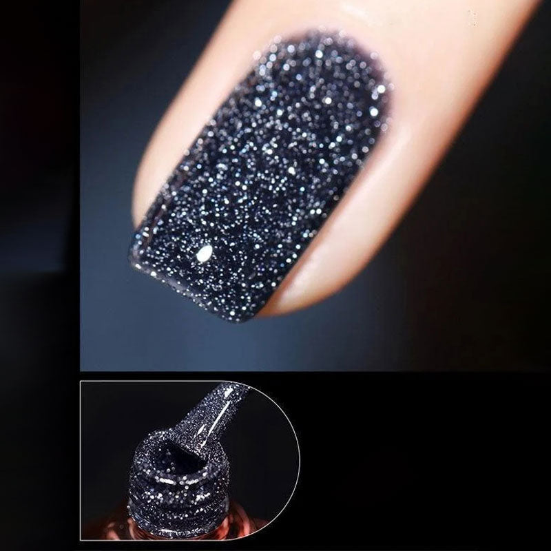 👍 2024 New Arrival💥 Gel de vernis à ongles à haute densité de paillettes