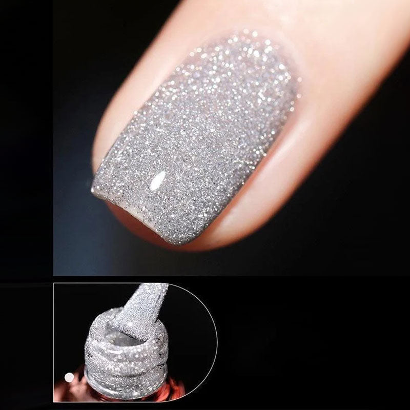 👍 2024 New Arrival💥 Gel de vernis à ongles à haute densité de paillettes