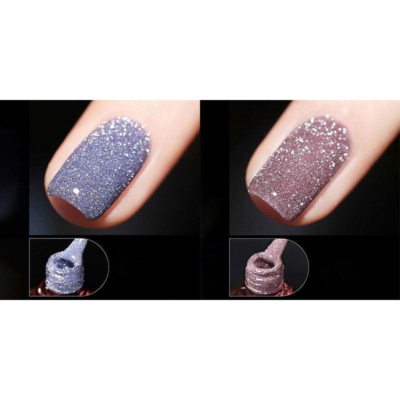 👍 2024 New Arrival💥 Gel de vernis à ongles à haute densité de paillettes