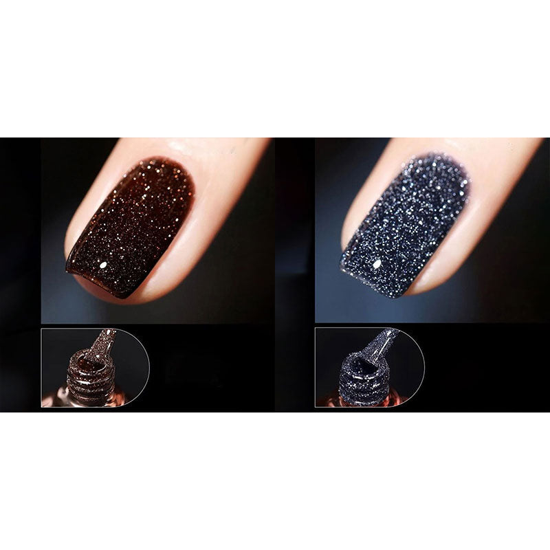 👍 2024 New Arrival💥 Gel de vernis à ongles à haute densité de paillettes