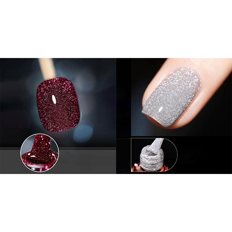 👍 2024 New Arrival💥 Gel de vernis à ongles à haute densité de paillettes
