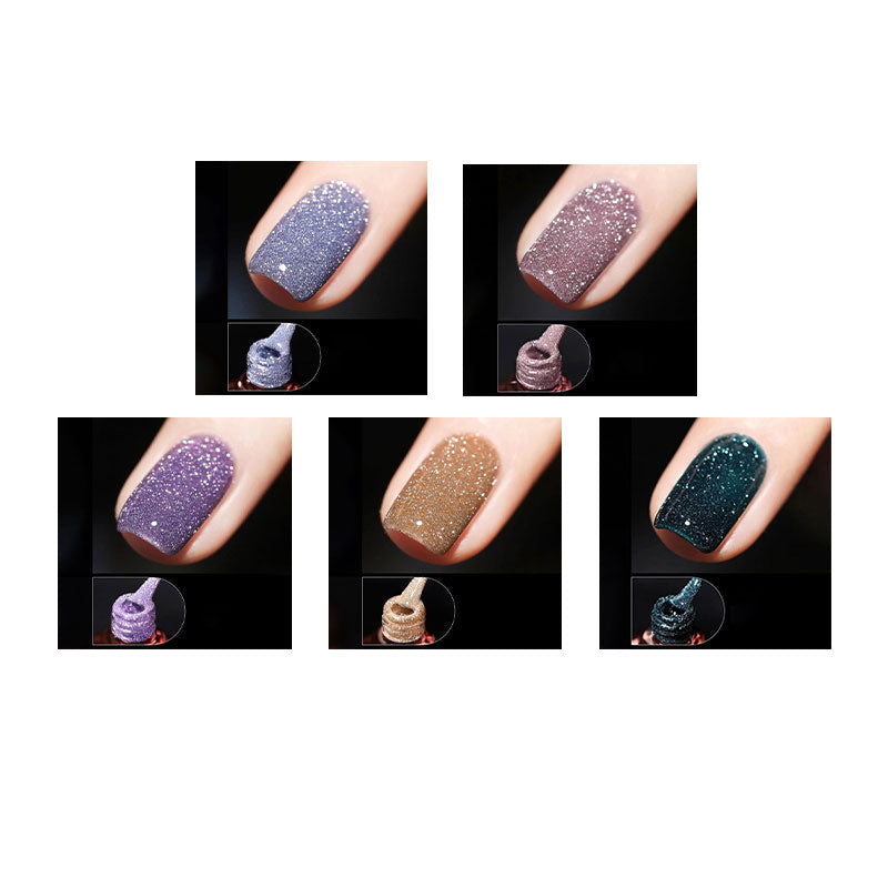 👍 2024 New Arrival💥 Gel de vernis à ongles à haute densité de paillettes