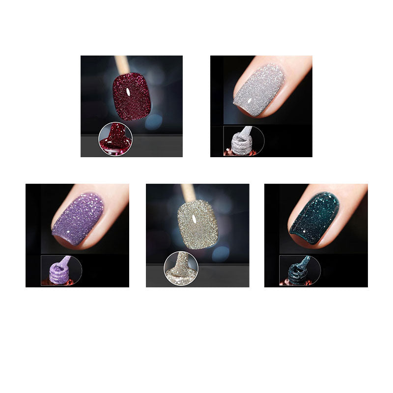 👍 2024 New Arrival💥 Gel de vernis à ongles à haute densité de paillettes