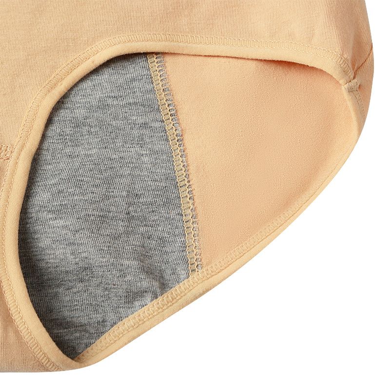 Culottes anti-fuites menstruelles en coton ultra doux à taille haute pour femmes