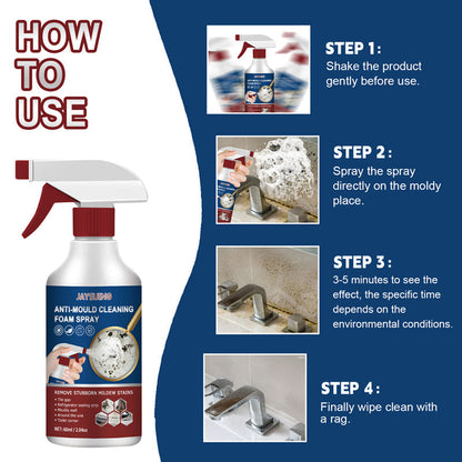 Anti-Mould Cleaning Foam Spray