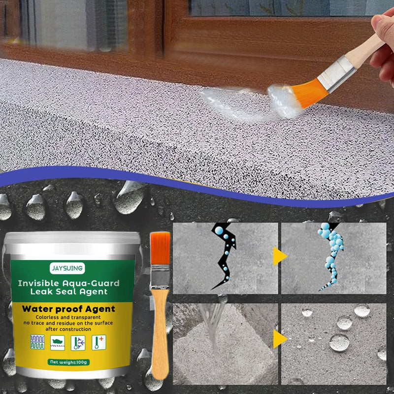 🔥Achetez-en 2 et obtenez-en 1 gratuitement🔥Agent imperméabilisant invisible anti-fuite à usages multiples avec brosse