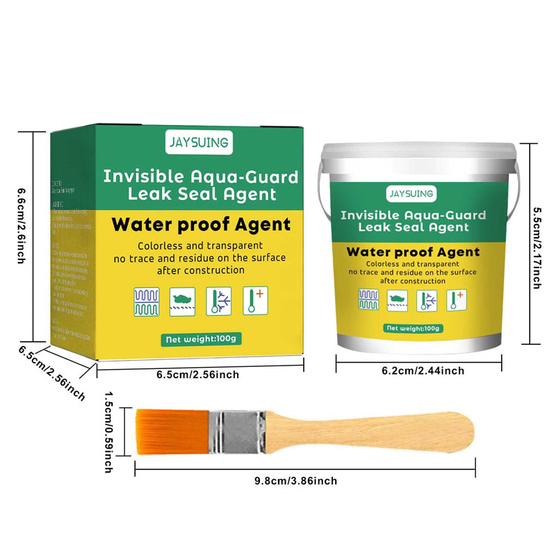 🔥Achetez-en 2 et obtenez-en 1 gratuitement🔥Agent imperméabilisant invisible anti-fuite à usages multiples avec brosse
