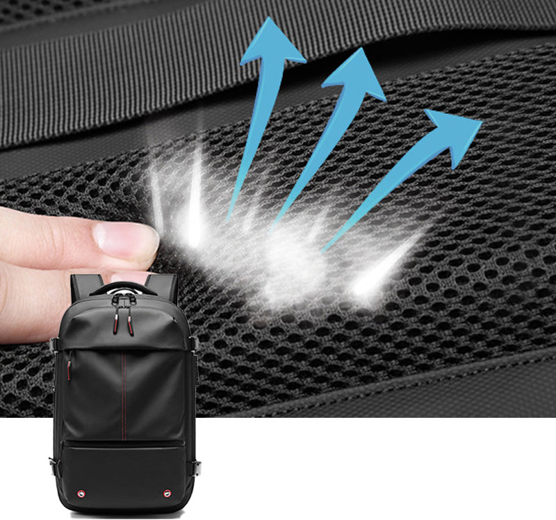 Sac à dos de voyage extensible à compression sous vide de 60 litres (Délai d'expédition : 3 à 4 jours)