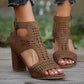 Sandales élégantes à talons carrés pour femmes