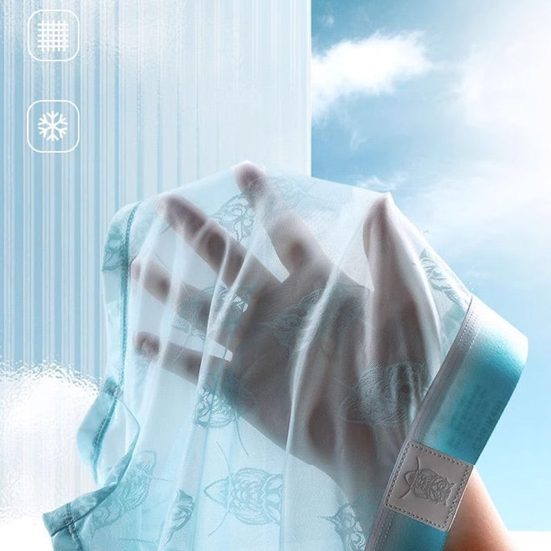 🎁Achetez-en 1 et obtenez-en 2 gratuitement🎁 Caleçon rafraîchissant et respirant pour hommes avec taille élastique