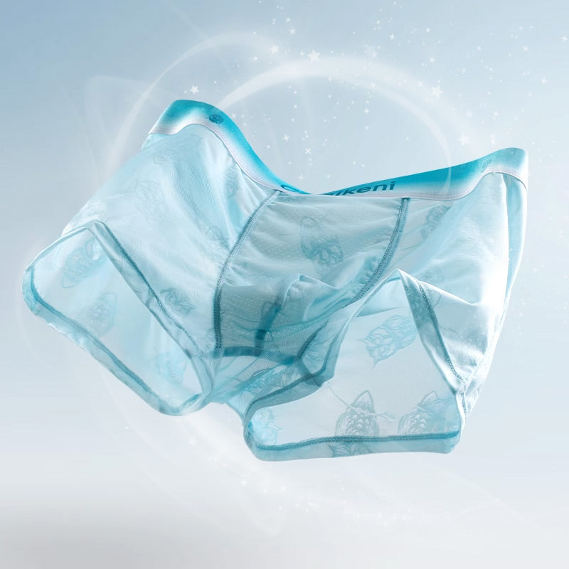 🎁Achetez-en 1 et obtenez-en 2 gratuitement🎁 Caleçon rafraîchissant et respirant pour hommes avec taille élastique