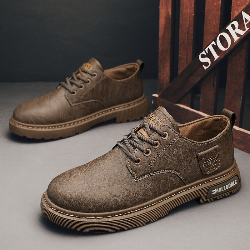 👞Chaussures en cuir décontractées pour hommes offrant un confort ultime - cadeau idéal