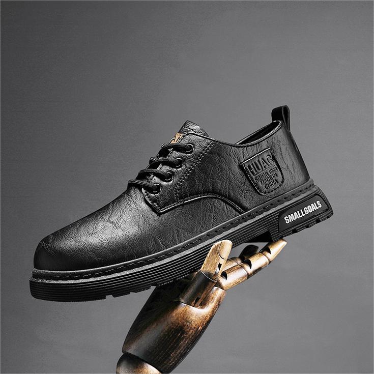 👞Chaussures en cuir décontractées pour hommes offrant un confort ultime - cadeau idéal