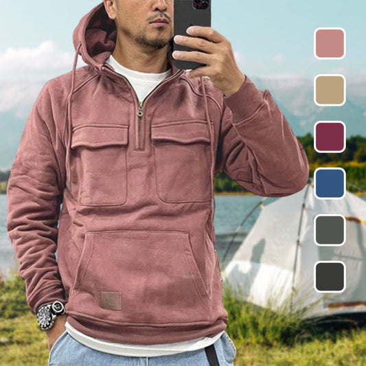 Veste Sweat-shirt à Capuche Décontractée pour Homme