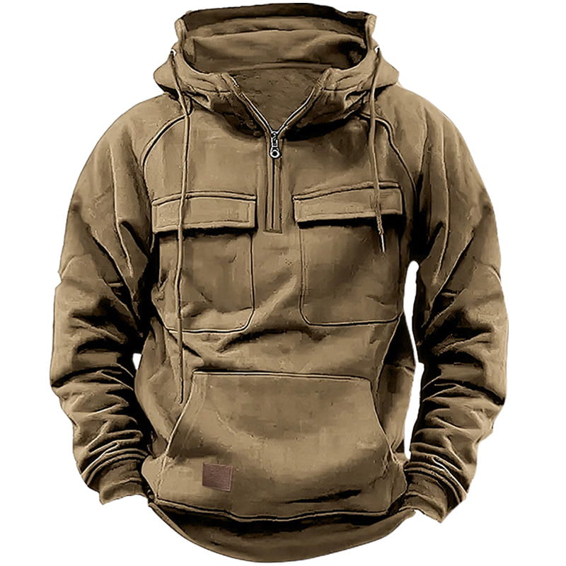 Veste Sweat-shirt à Capuche Décontractée pour Homme