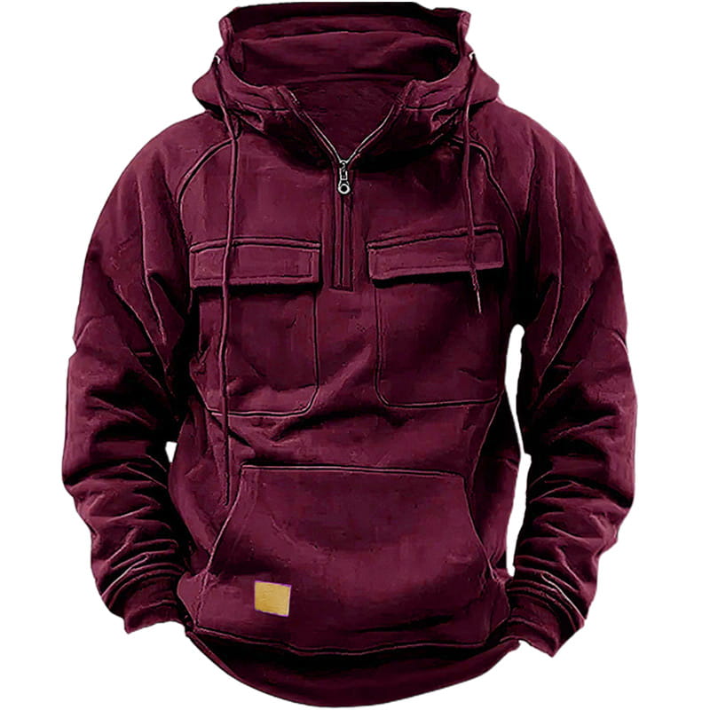 Veste Sweat-shirt à Capuche Décontractée pour Homme