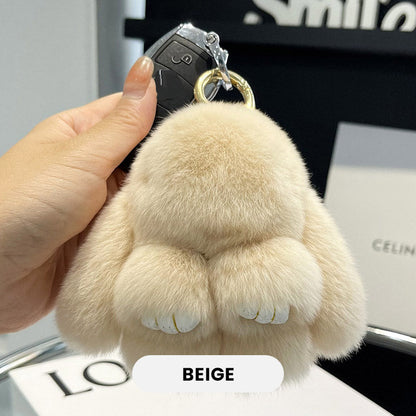 【Vente rapide - 49% DE RÉDUCTION】Pendentif porte-clés lapin peluche