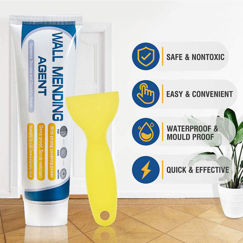 Kit de réparation de cloisons sèches efficace avec grattoir