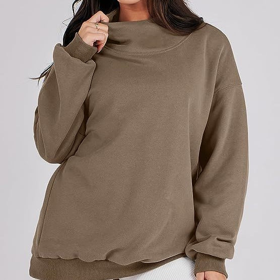 💝 Vente de Noël à moitié prix 💖Sweatshirt à manches longues et à col rond pour femmes