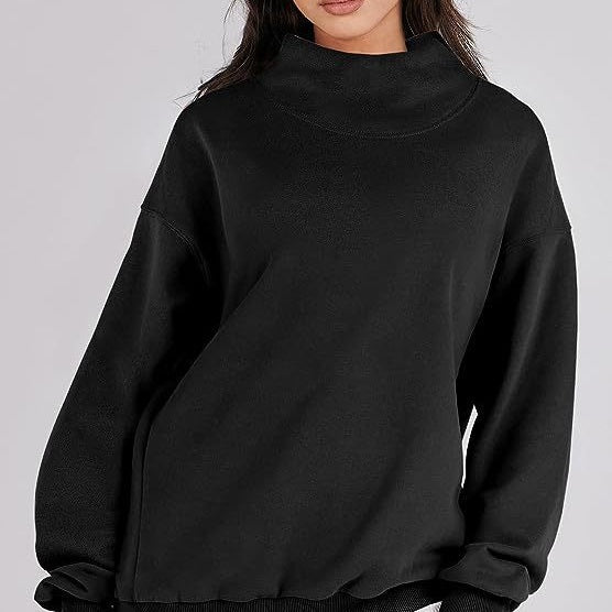 💝 Vente de Noël à moitié prix 💖Sweatshirt à manches longues et à col rond pour femmes