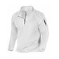 🔥Nouveautés d'automne - 49% de réduction🔥Pull Confortable à Quart de Zip avec Poches Zippées pour Homme