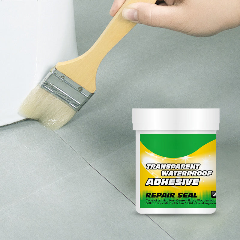 Agent adhésif invisible, imperméable et anti-fuite