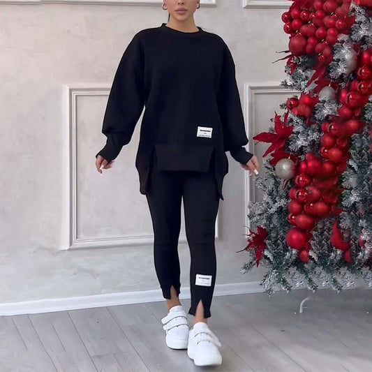 Ensemble sweat-shirt et leggings décontractés pour femmes