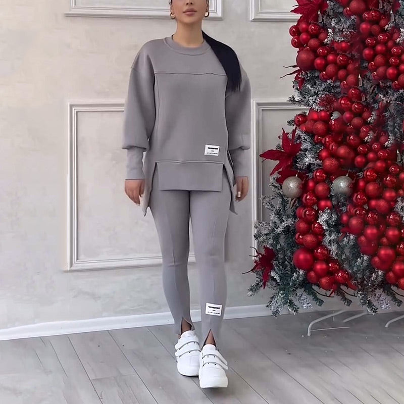 Ensemble sweat-shirt et leggings décontractés pour femmes