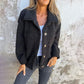 ✨Veste Courte et Chaude avec Col à Revers pour Femmes