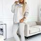 👚 50% DE RÉDUCTION ! 🏃‍♀️ Ensemble Sport 3 pièces Femme (Pull Capuche + Gilet + Pantalon) - Confortable et Tendance pour Quotidien ou Sport 2025 ✨📦
