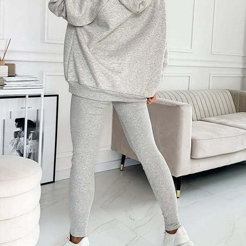 👚 50% DE RÉDUCTION ! 🏃‍♀️ Ensemble Sport 3 pièces Femme (Pull Capuche + Gilet + Pantalon) - Confortable et Tendance pour Quotidien ou Sport 2025 ✨📦