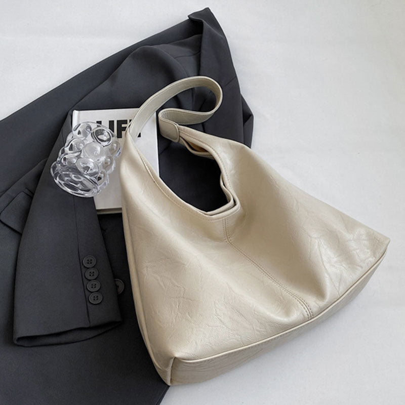 Sac fourre-tout souple chic vintage pour femme