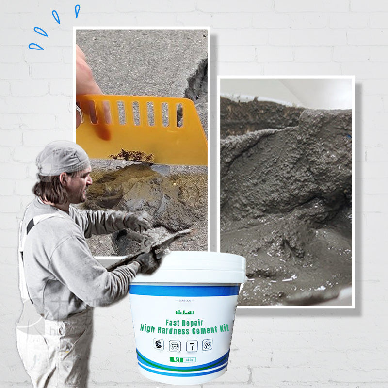 Kit de ciment haute dureté pour réparation rapide