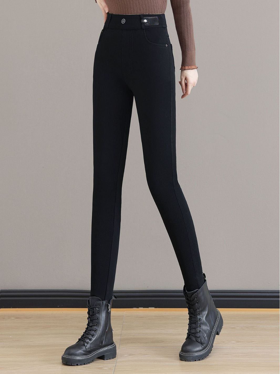 🔥2024 Black Friday Sale - 49% de réduction🔥Femmes Taille Haute Slim Etirer Jeans Tubulaires Chauds