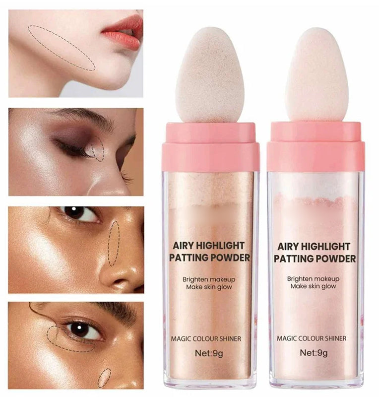 🎉Vente à chaud🎉Poudre de surlignage Stick pailleté pour le maquillage
