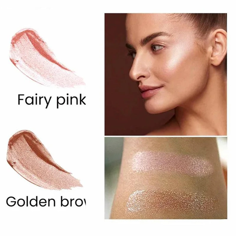 🎉Vente à chaud🎉Poudre de surlignage Stick pailleté pour le maquillage