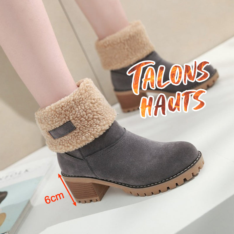 🎊🎊🎅Limited Christmas sale - 50% OFF🎊🎊🎅Bottes de neige d'hiver chaudes et confortables pour femmes