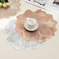Set de Table Lavable et Résistant à la Chaleur en Forme de Lotus