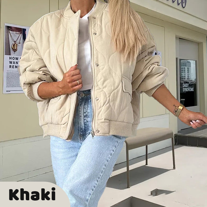 🎁 Hot 49% off 🔥 Couleur unie Coupe ample Veste chaude épaisse à capuche