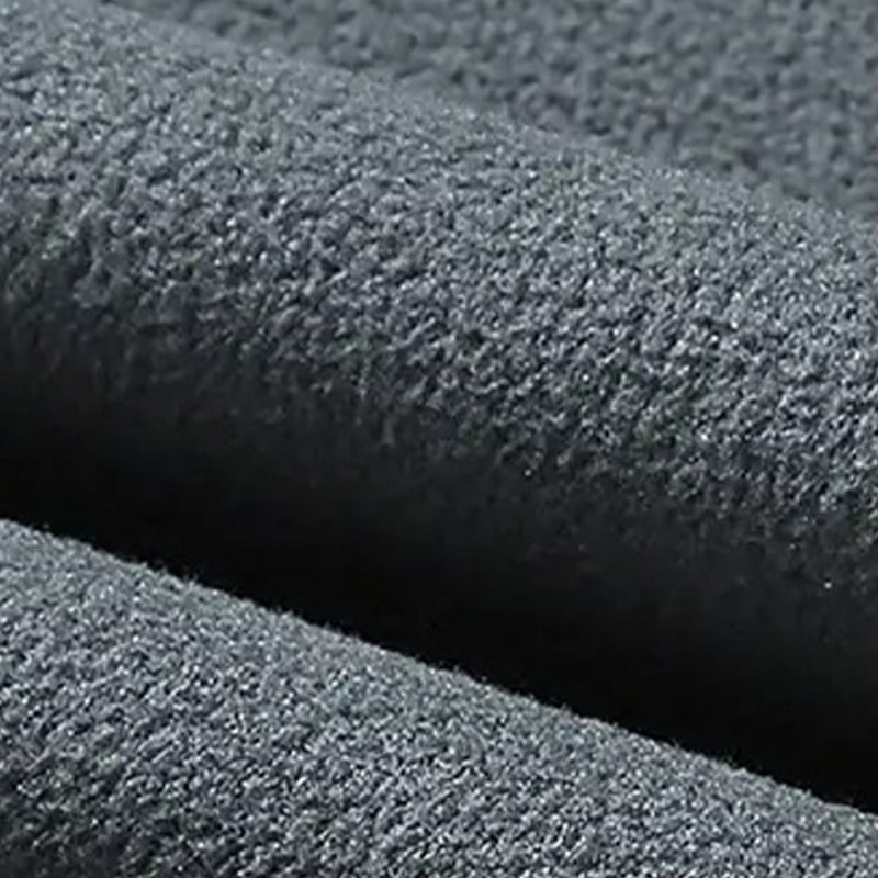 Veste d'hiver à fermeture éclair en fausse laine polaire pour hommes